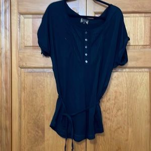 Ruff Hewn Well Worn Black Top.  Size 2X